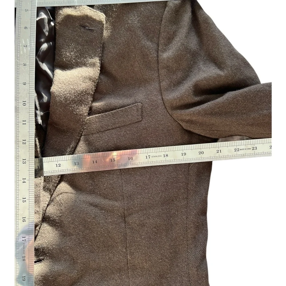 Ralph Lauren Black Label Slim Fit 100% Wool Brown blazer Sport Jacket 42R - Picture 9 of 12